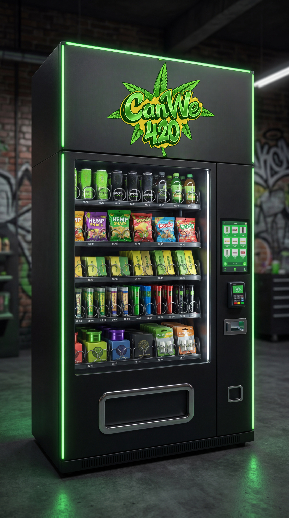 CanWe420 Automat Graffiti